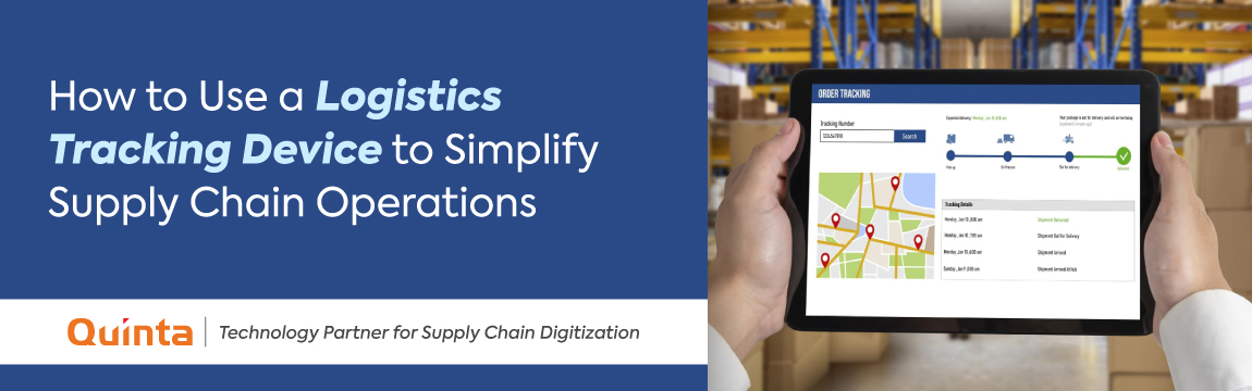 How to Use a Logistics Tracking Device to Simplify Supply Chain Operations